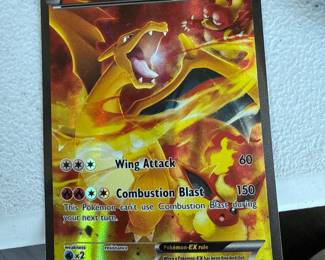 Charizard EX XY121 black star promo card
