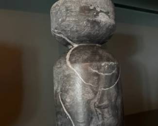 Stacked stone sculpture