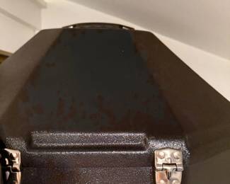Vintage hard-shell travel case