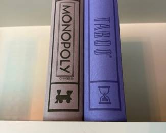 Monopoly and Taboo board games