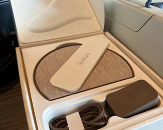 Restore wireless charging pad with travel case