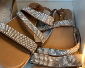 Pedro Garcia crystal embellished sandals