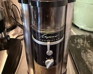 Capresso coffee grinder