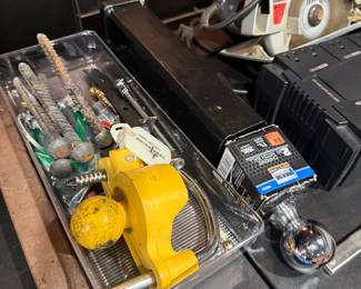 Drawer of tools and hardware