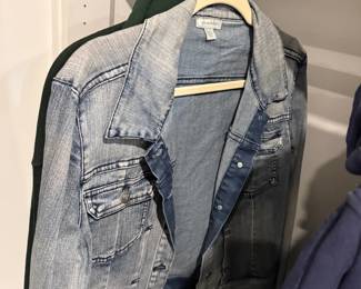 Light wash denim jacket
