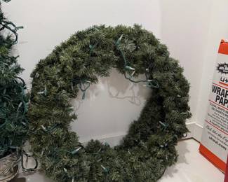 Artificial Christmas wreath