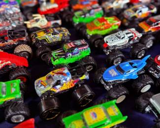 Hot Wheels monster truck collection