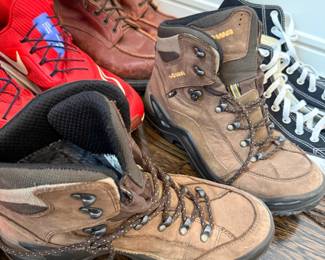 Vasque hiking boots and athletic shoes