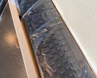 Computer keyboard, boxed