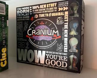 Cranium and Clue board games