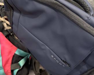 Navy travel backpack