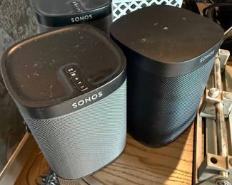 Sonos wireless speakers, pair
