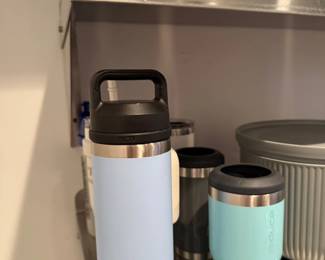 Insulated tumblers and water bottles