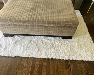 THE MADE IN USA STORAGE OTTOMAN.