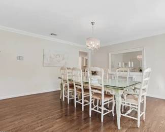 HABERSHAM DINING ROOM SET. AVAILABLE FOR PRE-SALE