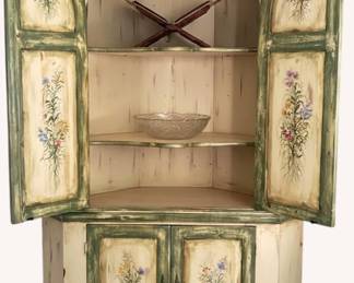 HABERSHAM CORNER ARMOIRE. AVAILABLE FOR PRE-SALE