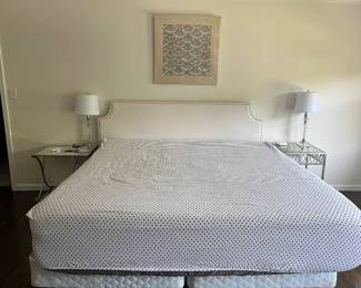 KING BED AVAILABLE, WITH KING HEADBOARD.
