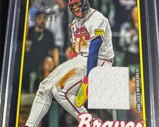 Ronald Acuna Jr Numbered Patch