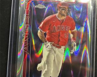 Mike Trout Wave Chrome