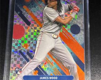 James Wood RC Topps Finest