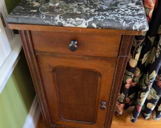 Marble Top Cabinet