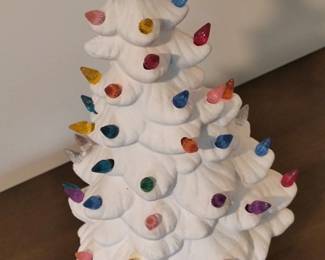 Vintage Ceramic Christmas Tree