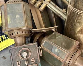 Rust & Dust...Vintage Lights & Lanterns