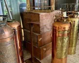 Old Fire Extinguishers