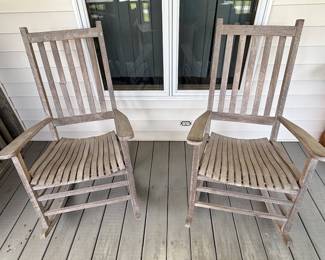 Rocking chairs