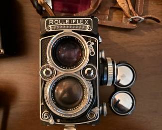 Vtg rolleiflex camera
