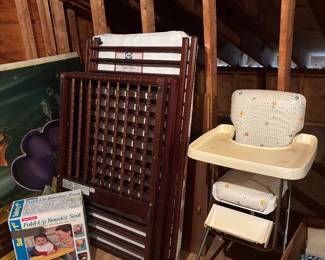 Vintage baby items