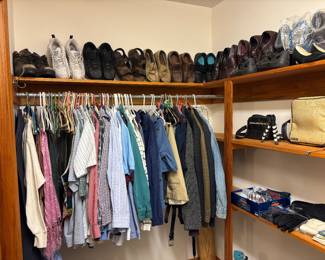 Shoes and clothing