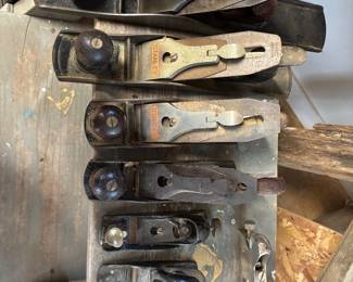 Antique wood planer