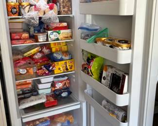 Freezer - Insignia 13.8 cubic feet, inside photo (approx 2 years old)