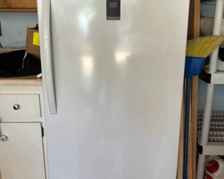 Freezer - Insignia 13.6 Cubic feet, convertible fridge/freezer; approx 2 years old