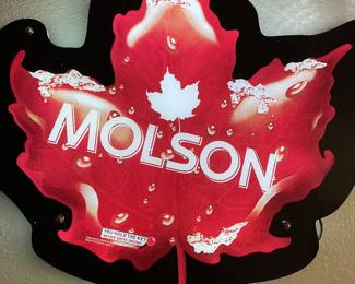 Molson sign
