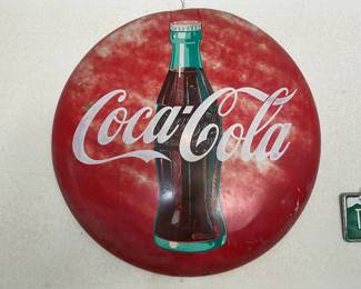 Vintage Coca Cola sign