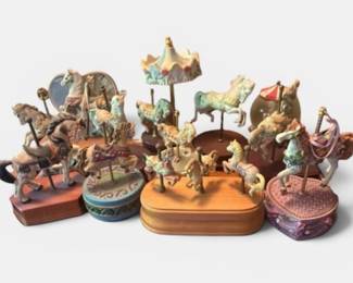 Carousel Horse music boxes