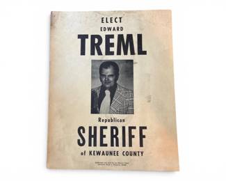 Vintage Sherriff Poster