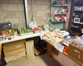 Crafts, maps, CDs