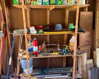 Lawn chemicals and tools