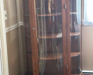 Curio Cabinet with Working Key
