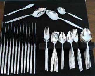 Community Flight Silverplate Flatware Set