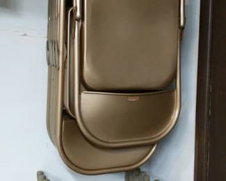 14 Metal Folding Chairs