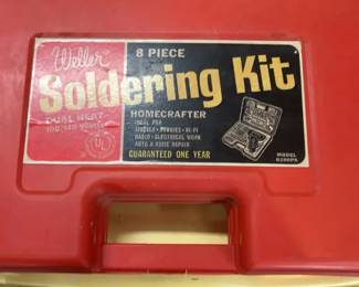 PICKERS Vintage Weller 8Piece Soldering Kit in Original Case