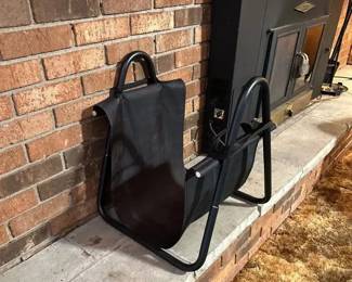PICKERS Log Carrier And Stand