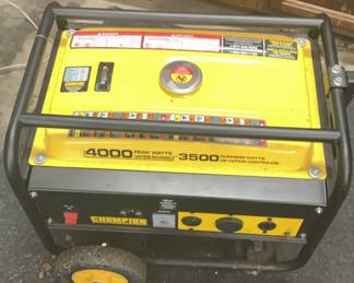 Champion 3500Watt GasPowered Portable Generator