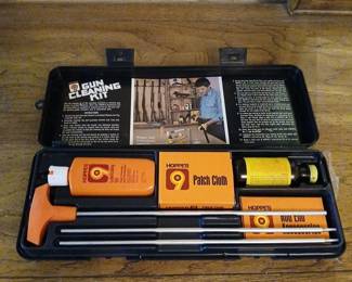 Vintage Hoppes No. 9 Gun Cleaning Kit in Original Case