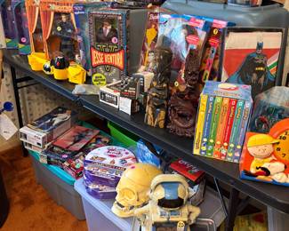 Vintage and modern toys and collectibles