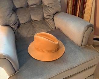 Vintage light blue chair